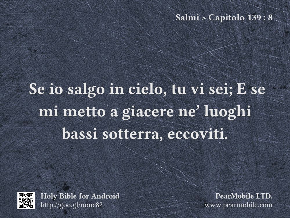 Salmi, Capitolo 139:8